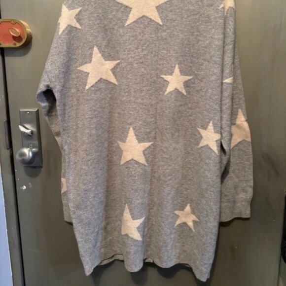 Magaschino 100% cashmere open front Star cardigan Sweater - Picture 16 of 16